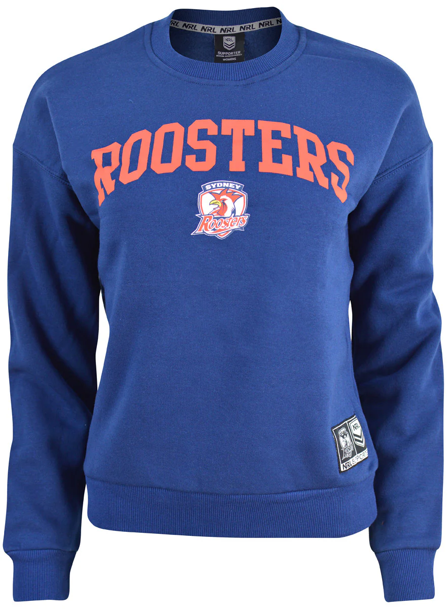 Sydney Roosters NRL Ladies Collegiate Arch Crew Jumper - Image 2