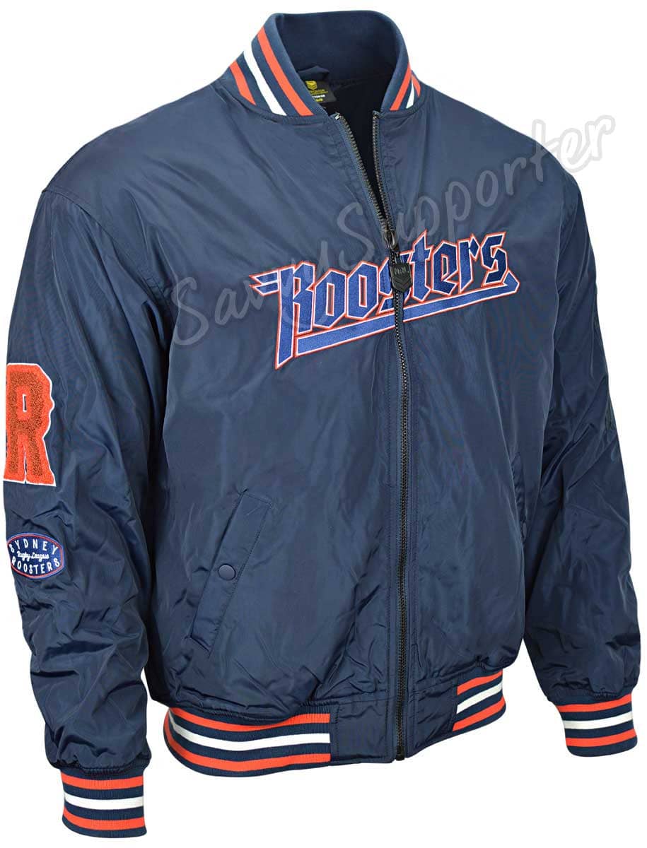 Sydney Roosters NRL Mens Oversized Bomber Jacket - Image 3