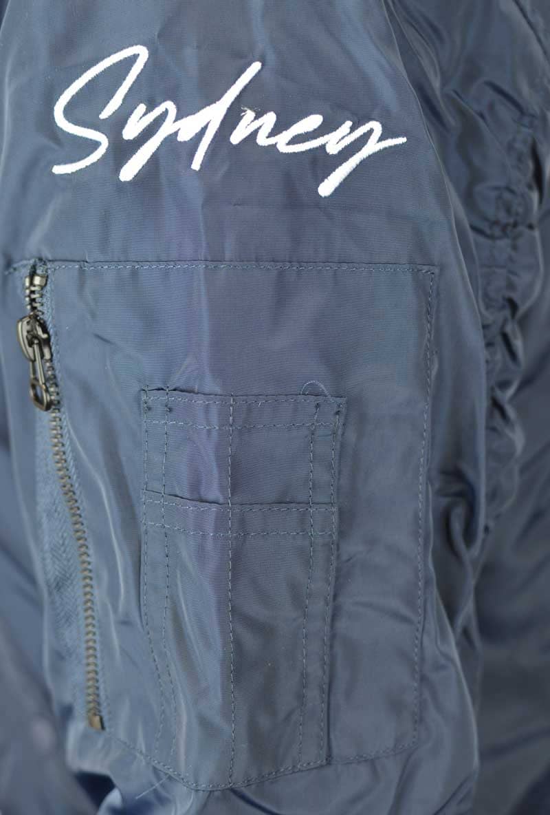 Sydney Roosters NRL Mens Oversized Bomber Jacket - Image 5