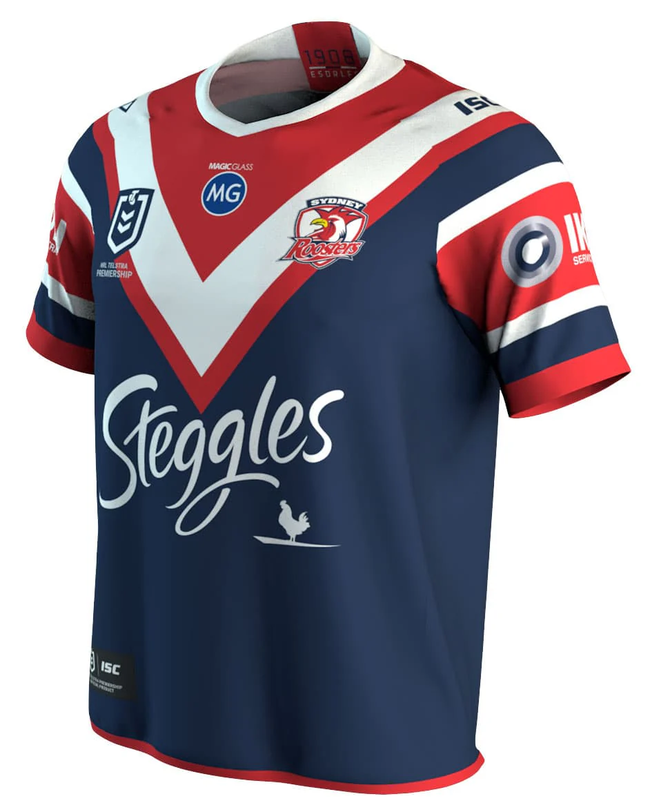 Sydney Roosters NRL Mens Home Jersey - Image 5
