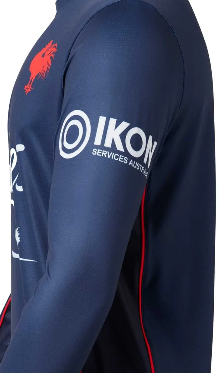 Sydney Roosters NRL Mens Long Sleeve Training Shirt - Image 3