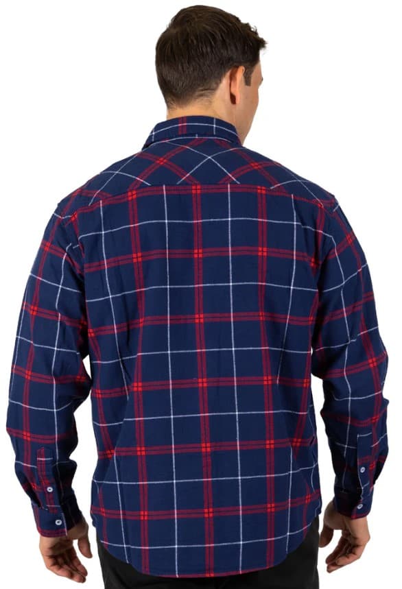 Sydney Roosters NRL Mens Mustang Flannel Shirt - Image 2
