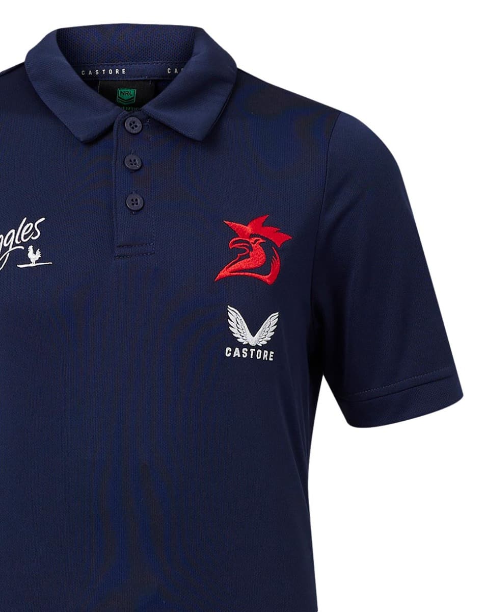 Sydney Roosters NRL Mens Players Polo Shirt - Image 3