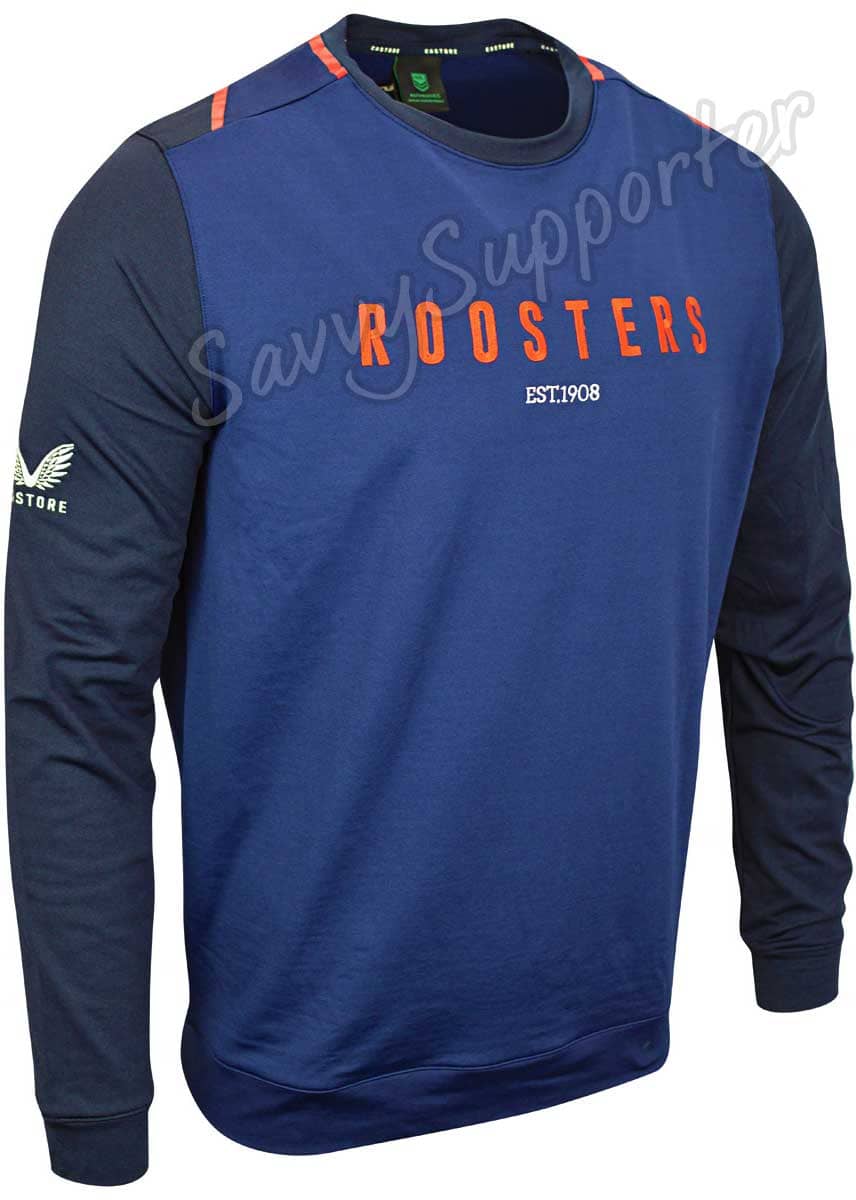 Sydney Roosters NRL Mens Travel Crew Jumper - Image 5