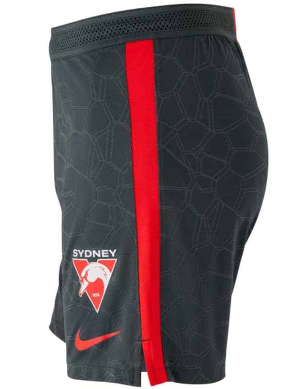 Sydney Swans 2023 AFL Mens Training Gym Shorts - Image 2