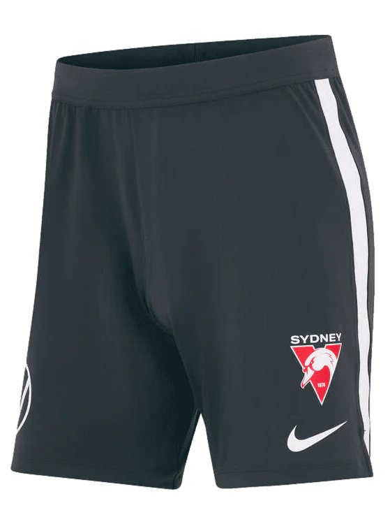 Sydney Swans 2024 AFL Mens Training Gym Shorts