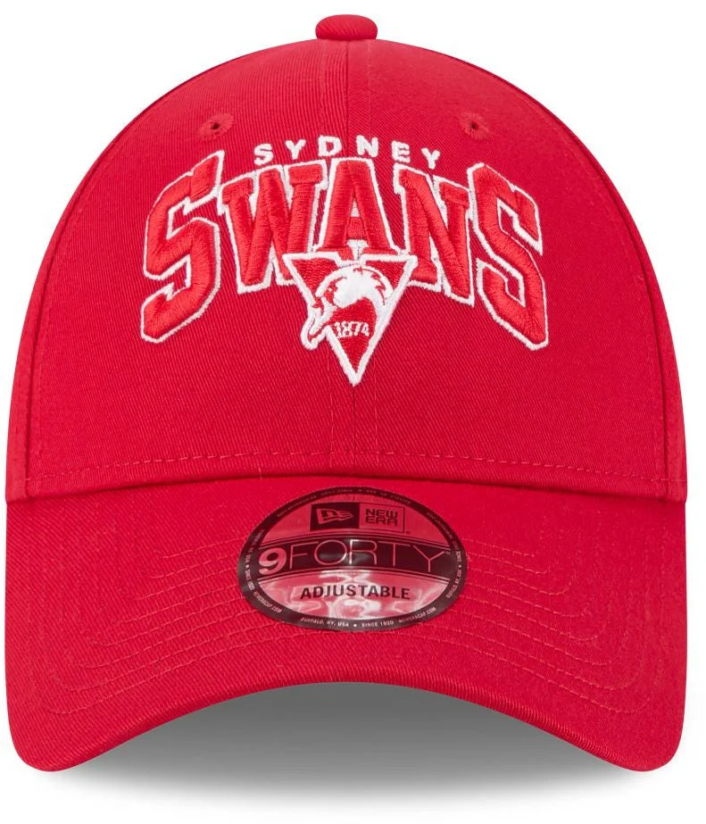 Sydney Swans 2026 AFL 9FORTY New Era Logo Arch Cap - Image 3