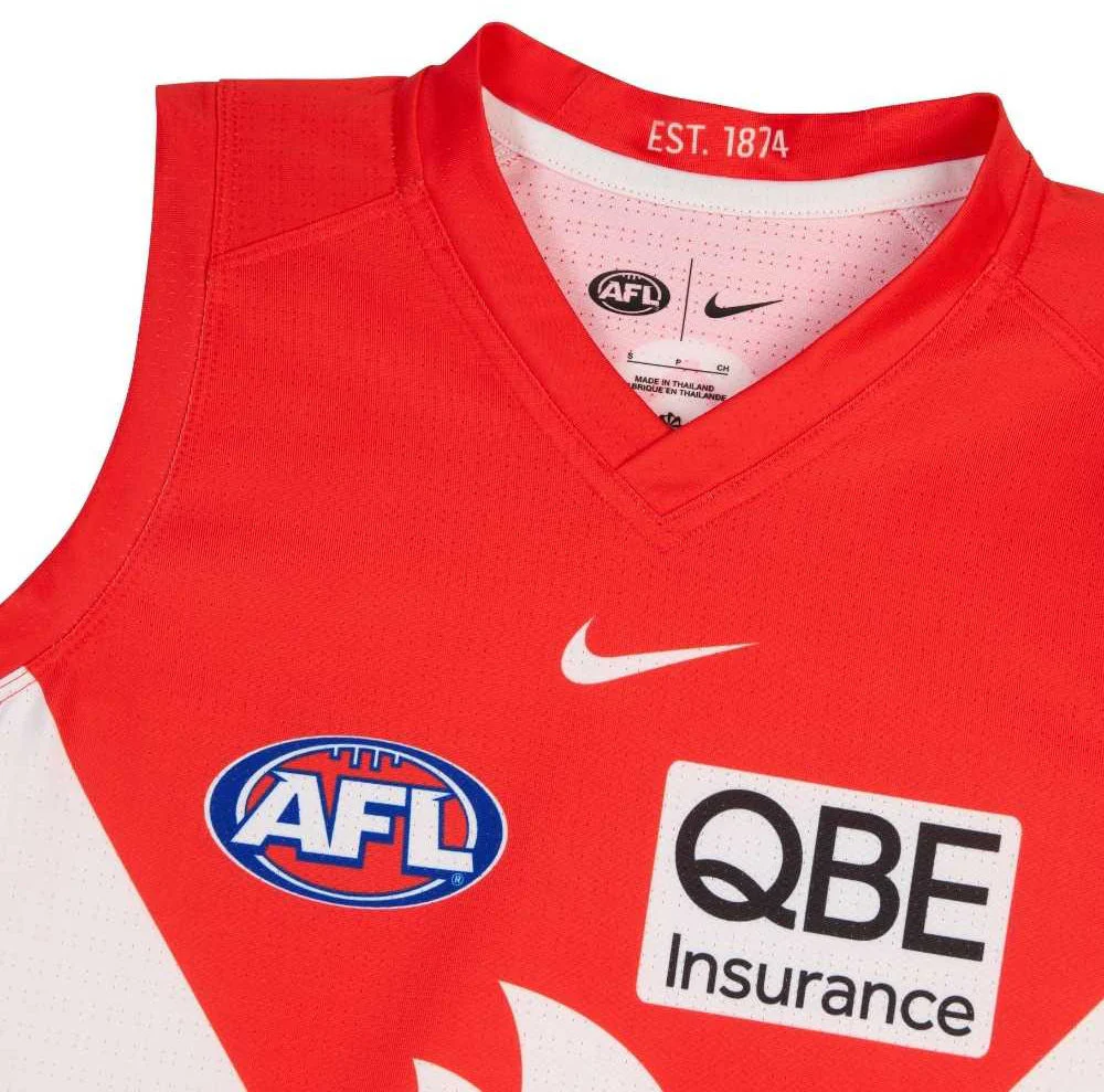 Sydney Swans 2026 AFL Kids Home Guernsey - Image 2