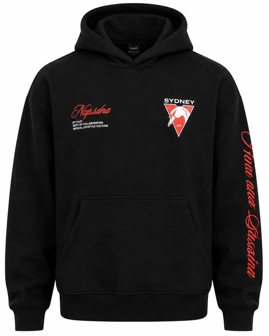 Sydney Swans 2026 AFL Mens Season Hoodie - Image 2