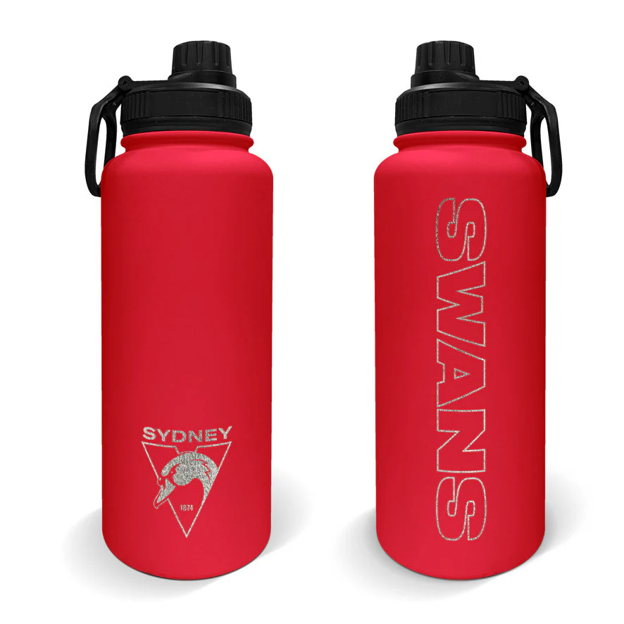 Sydney Swans AFL 960ml Stainless Steel Drink Bottle