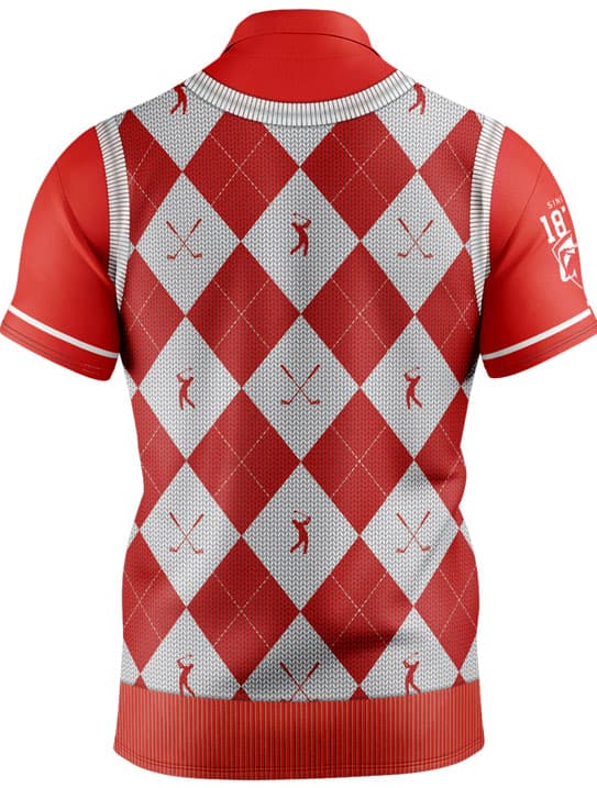 Sydney Swans AFL Fairway Golf Polo Shirt - Image 2