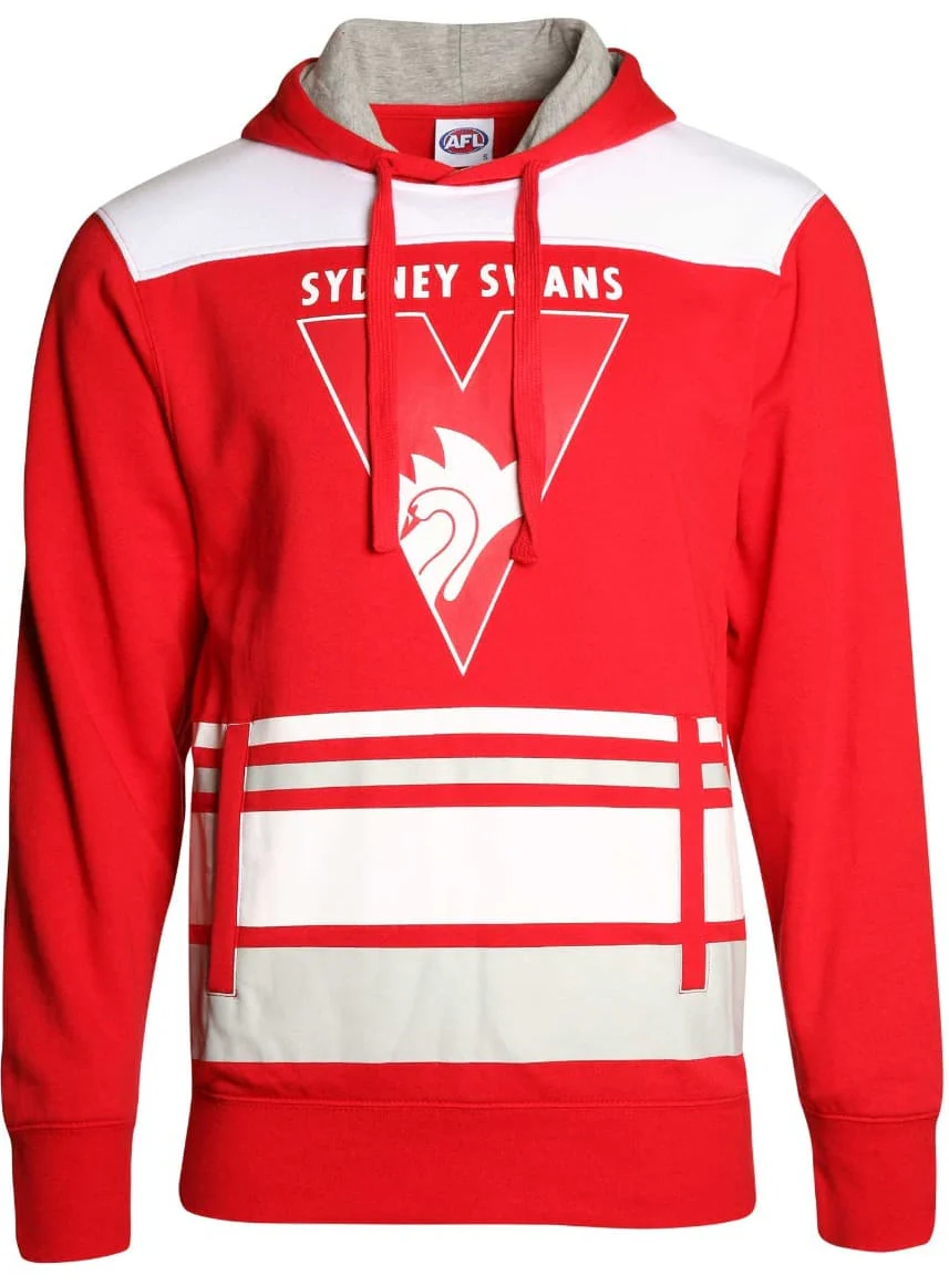 Sydney Swans AFL Mens Supporter Hood