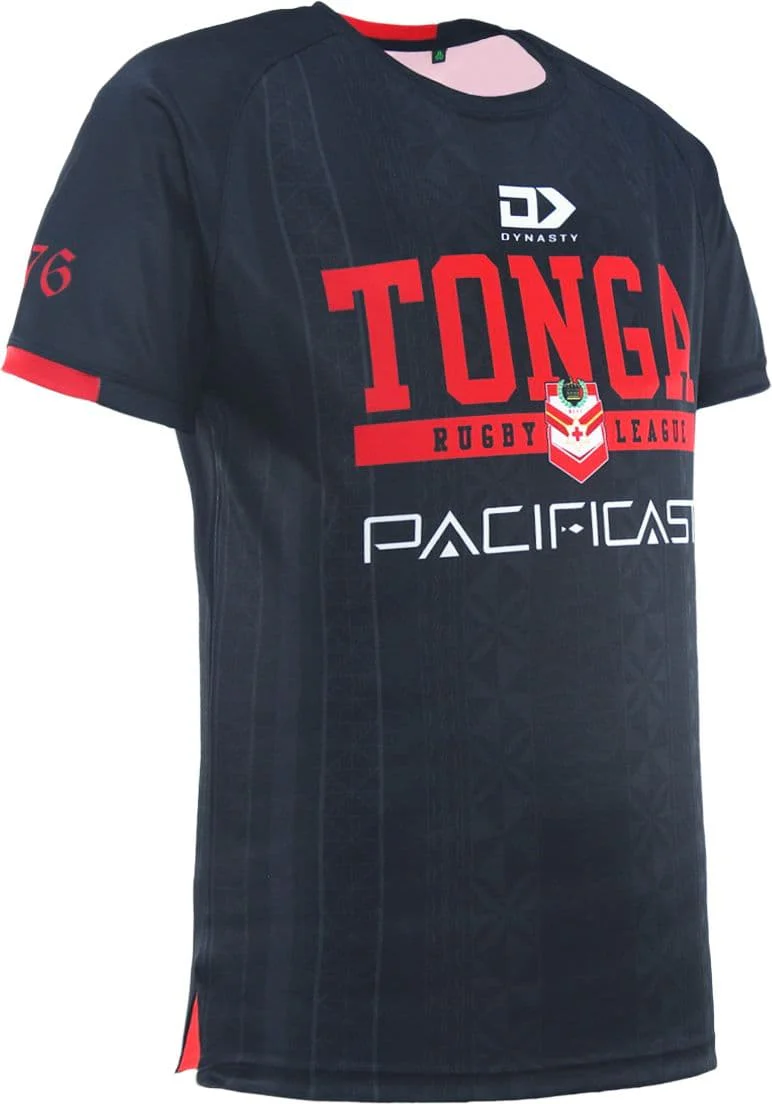 Tonga 2025 Rugby League Mens Coaches Shirt - Image 3
