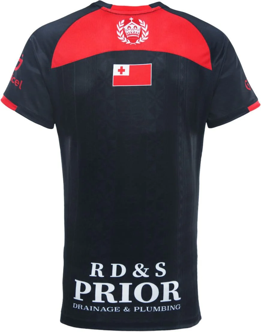 Tonga 2025 Rugby League Mens Coaches Shirt - Image 4