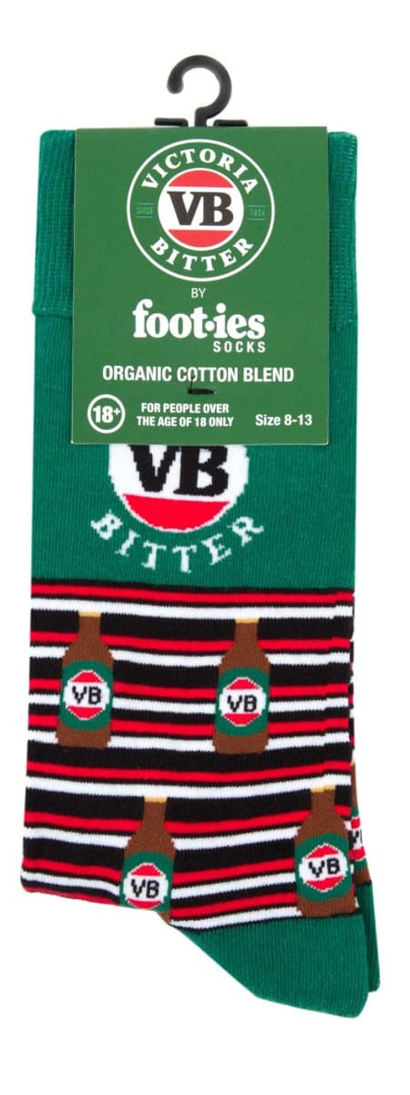 VB Stripe Bottles Organic Cotton Sock - Image 2