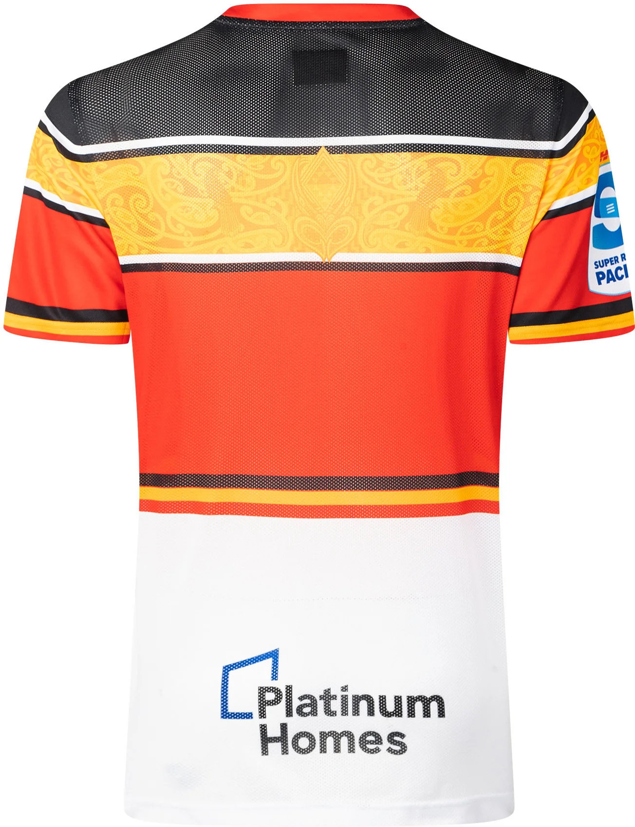 Waikato Chiefs 2026 Rugby Union Mens White Training Shirt - Image 3
