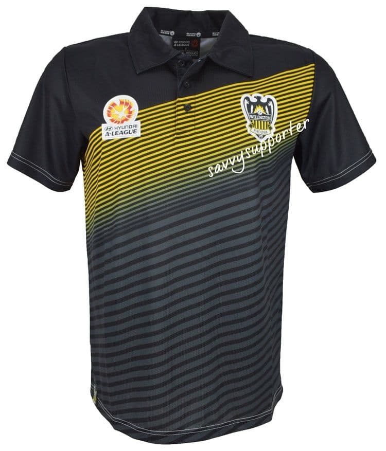 Wellington Phoenix Mens Polyester Polo Shirt - Image 12