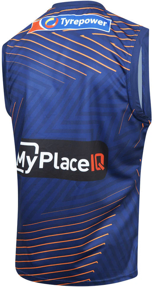 West Coast Eagles 2026 AFL Mens Navy Training Guernsey - Image 2