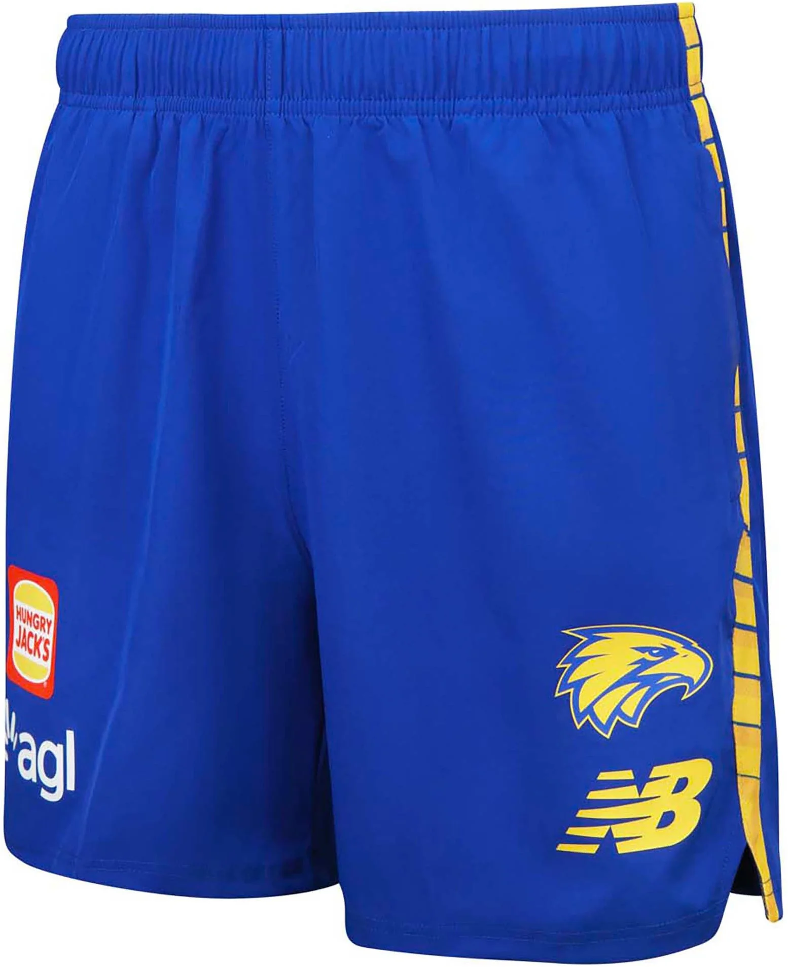 West Coast Eagles 2026 AFL Mens Royal Travel Shorts
