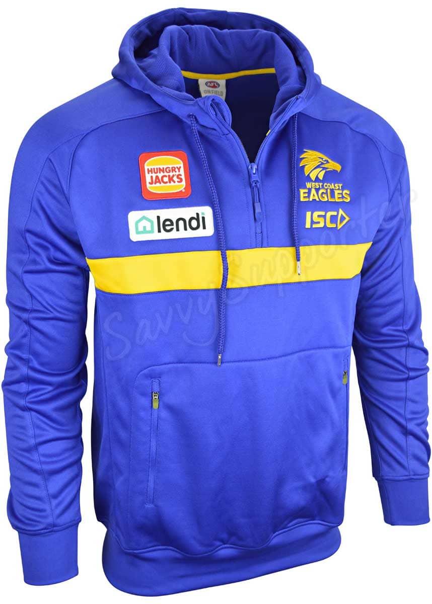 West Coast Eagles AFL Kids Squad Hoody - Image 3