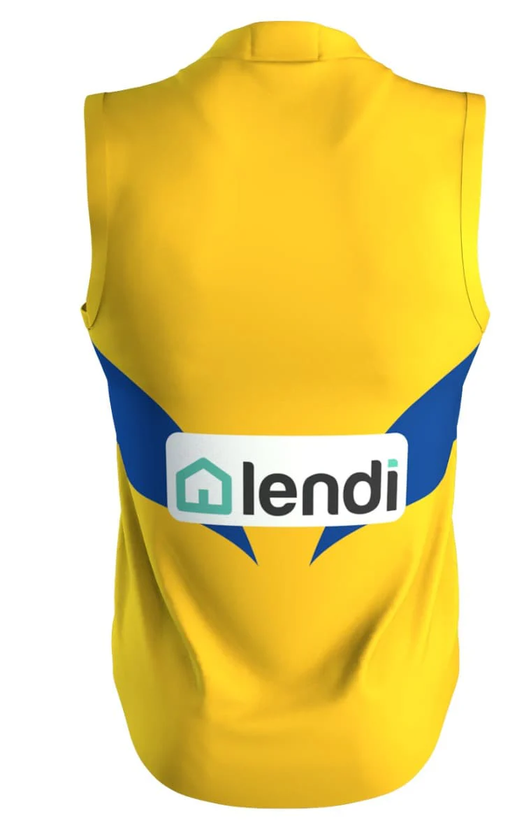 West Coast Eagles AFL Mens Clash Guernsey - Image 2