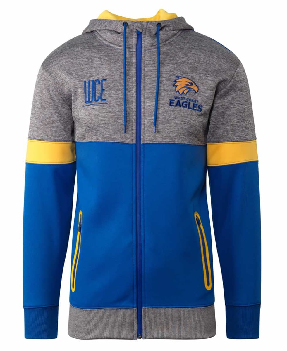West Coast Eagles AFL Mens Premium Hood - Image 2
