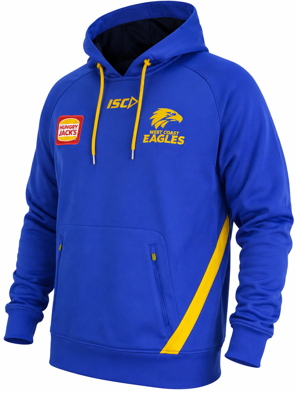 West Coast Eagles AFL Mens Squad Hoody - Image 2