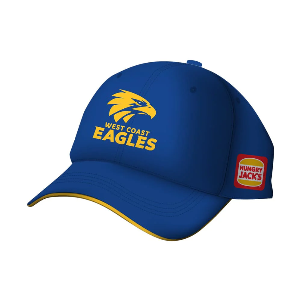 West Coast Eagles AFL Royal Media Cap - Image 6