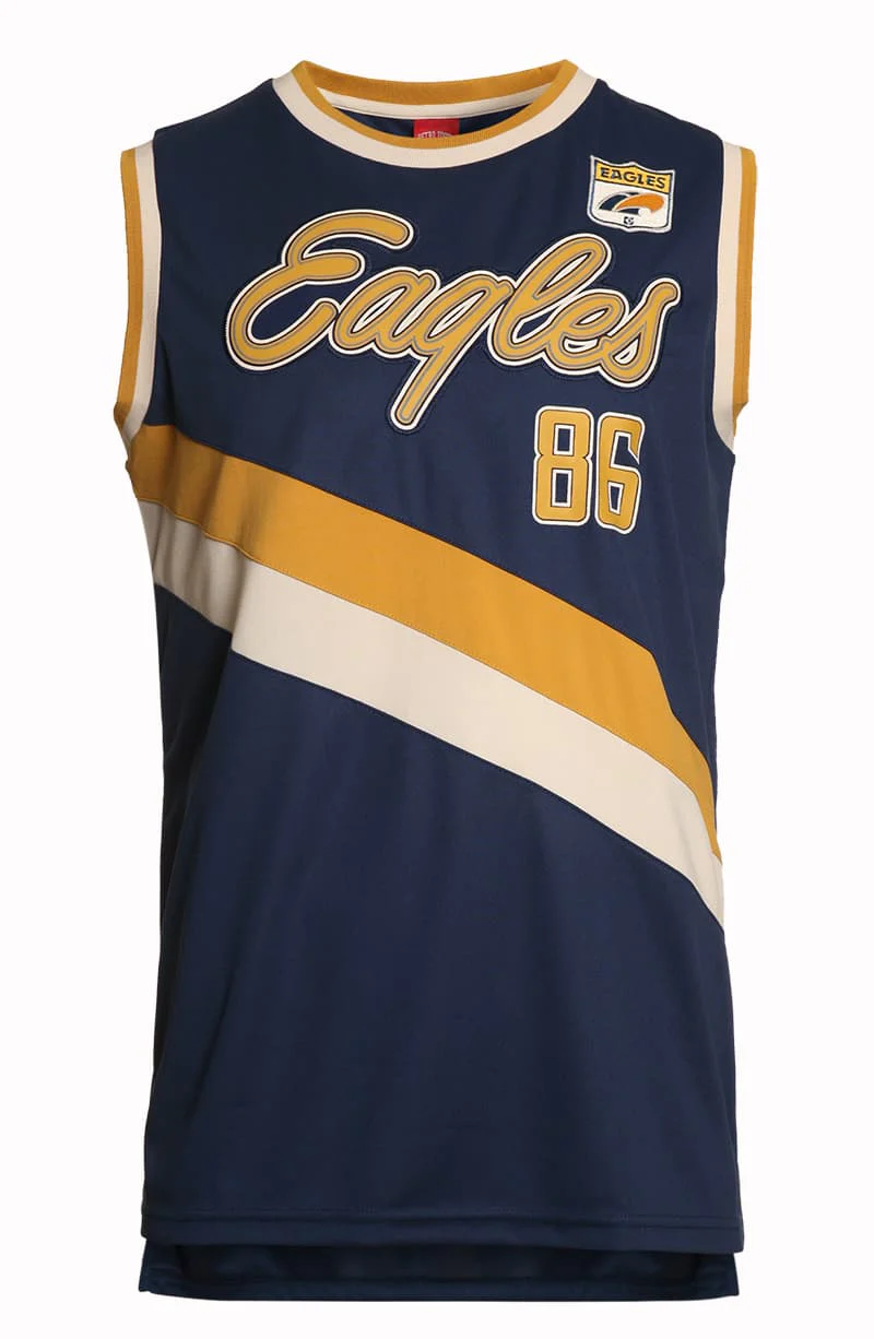 West Coast Eagles AFL Throwback Singlet - Image 5