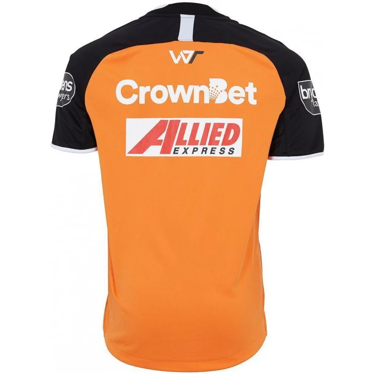 Wests Tigers NRL Mens Training Shirt - Image 3