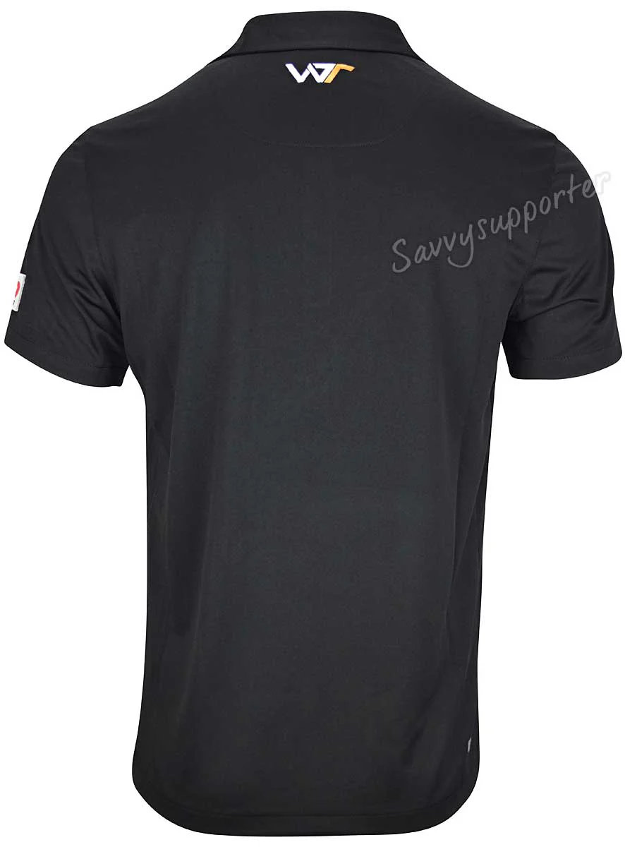 Wests Tigers NRL Mens Black Polo Shirt - Image 4