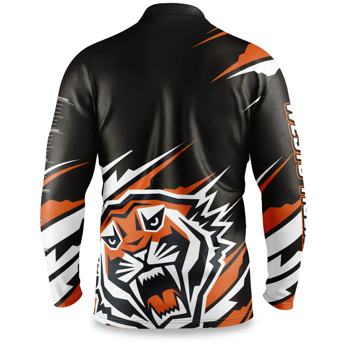 Wests Tigers NRL Mens Ignition Fishing Shirt - Image 3
