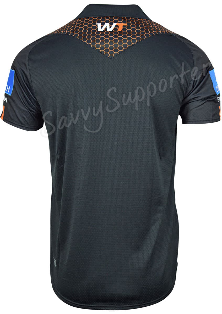 Wests Tigers 2025 NRL Mens Media Polo Shirt - Image 3