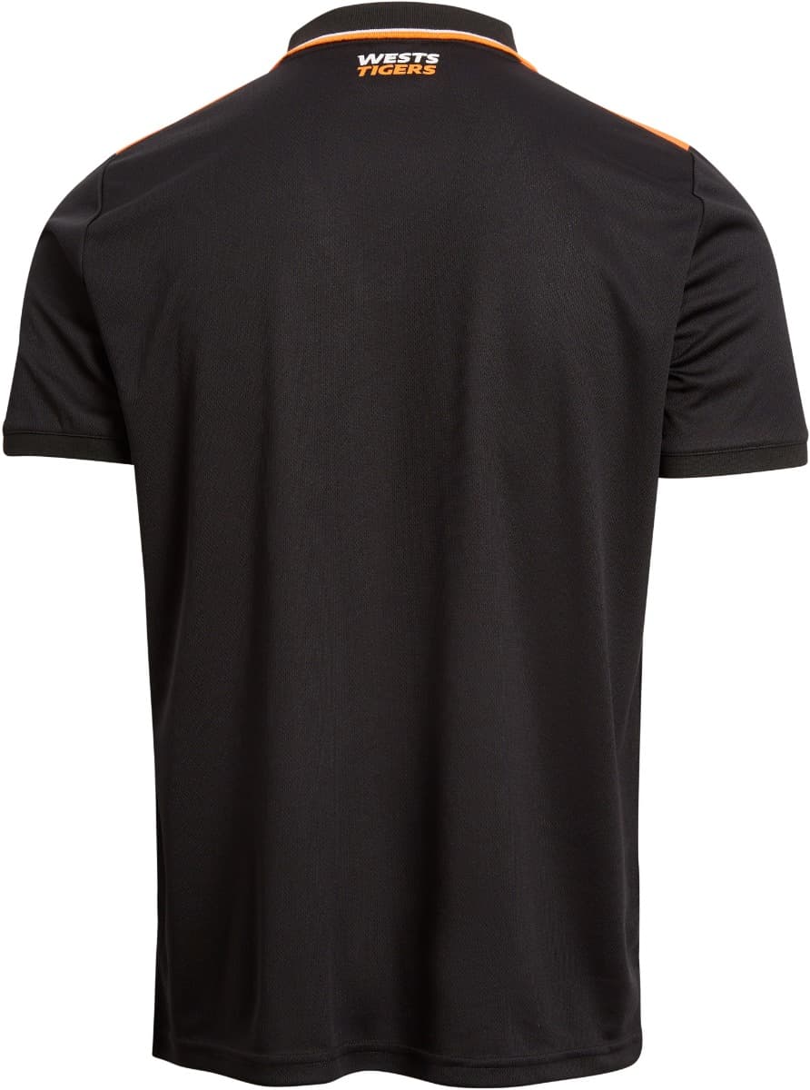 Wests Tigers 2025 NRL Mens Tech Polo Shirt - Image 2