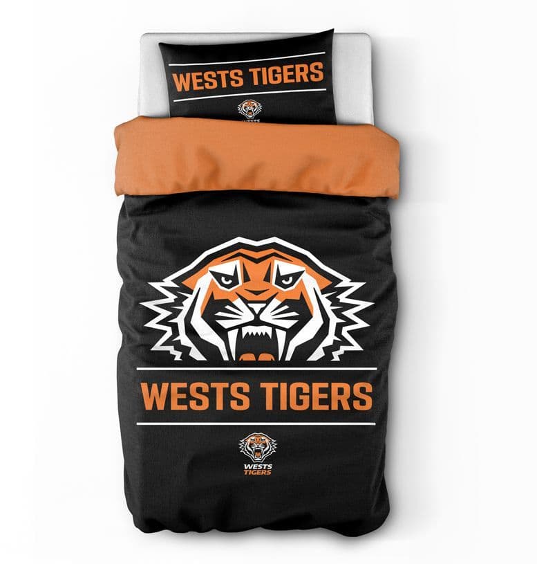 Wests Tigers 2026 NRL Single Quilt Set