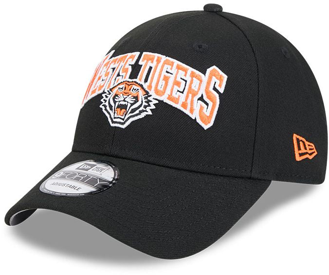 Wests Tigers 2026 NRL 9FORTY Logo Arch Cap