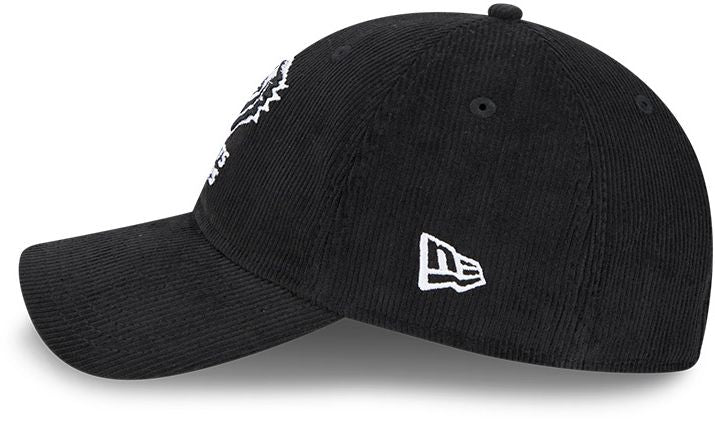 Wests Tigers 2026 NRL Black / White Corduroy 9Twenty Cap - Image 4