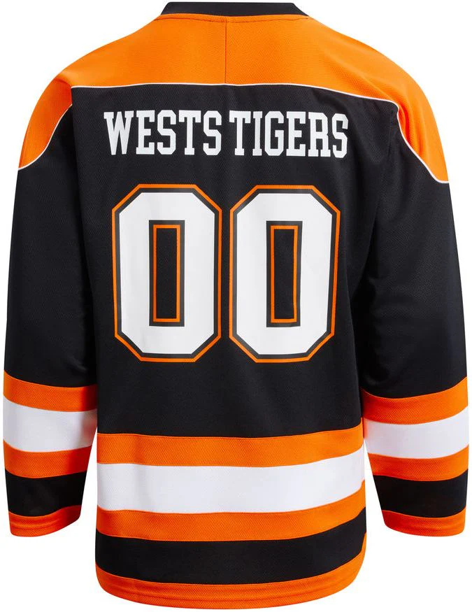 Wests Tigers 2026 NRL Mens Long Sleeve Hockey Jersey - Image 2