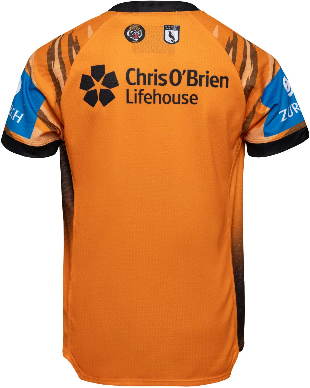 Wests Tigers 2026 NRL Mens Orange Training Shirt - Image 2