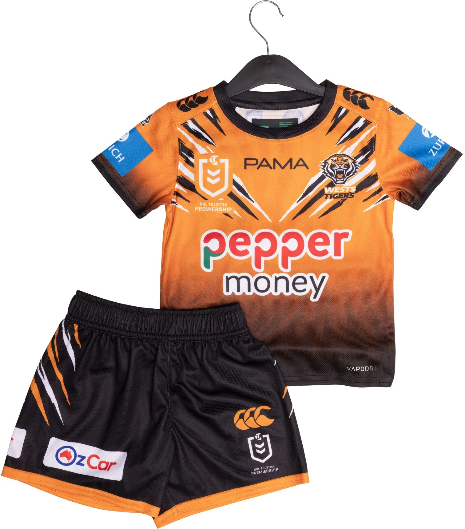 Wests Tigers 2026 NRL Toddler Home Jersey Set - Image 3