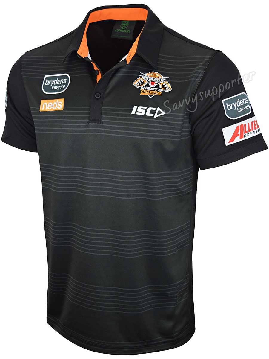Wests Tigers Ladies NRL Media Polo Shirt - Image 2