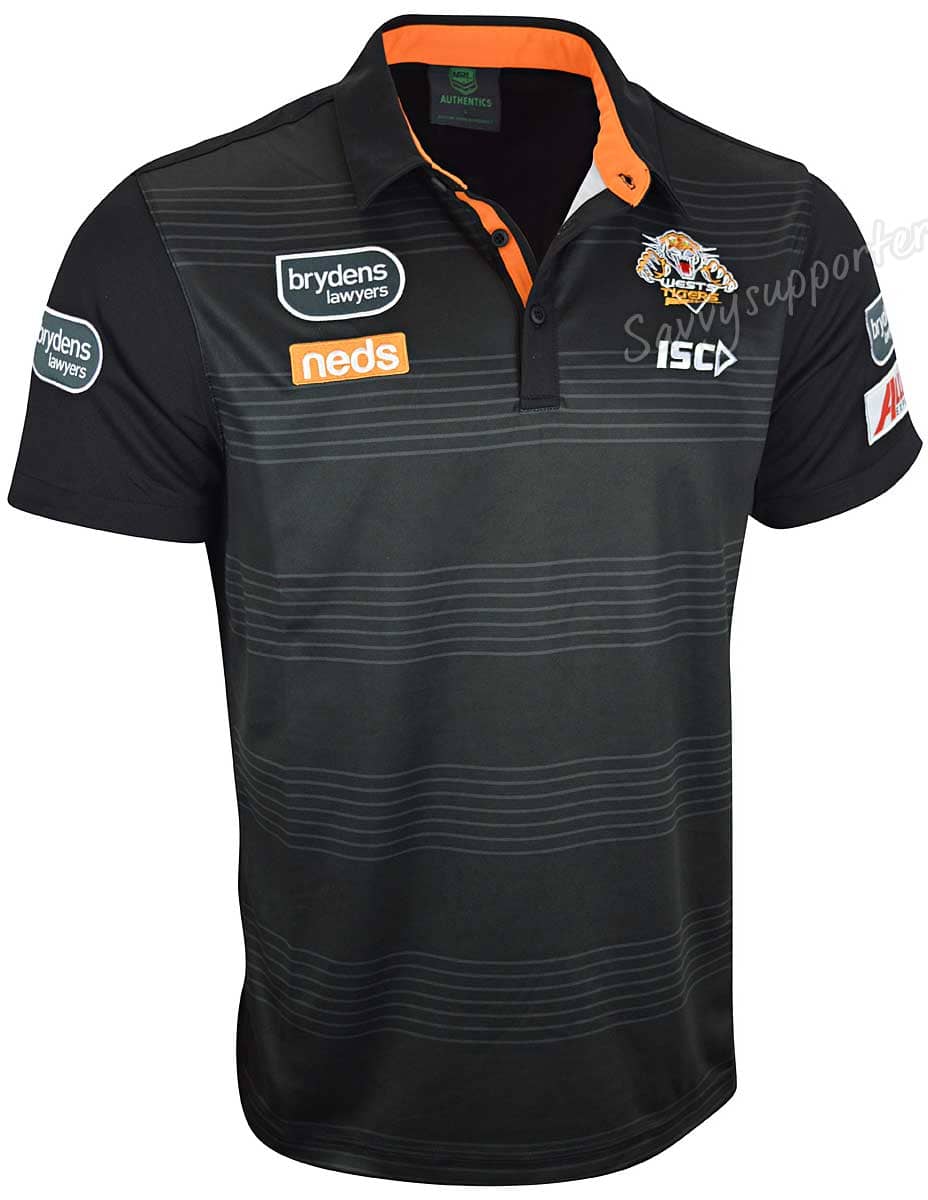 Wests Tigers Ladies NRL Media Polo Shirt - Image 3