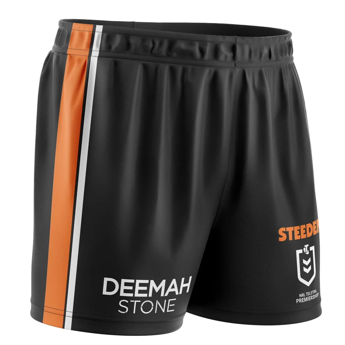 Wests Tigers Mens Home Playing Shorts - Image 5
