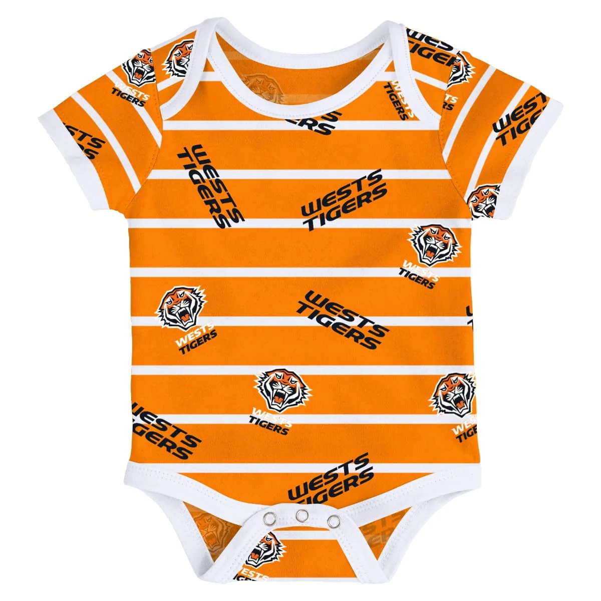 Wests Tigers NRL 3 Piece Bodysuit Box Set - Image 2