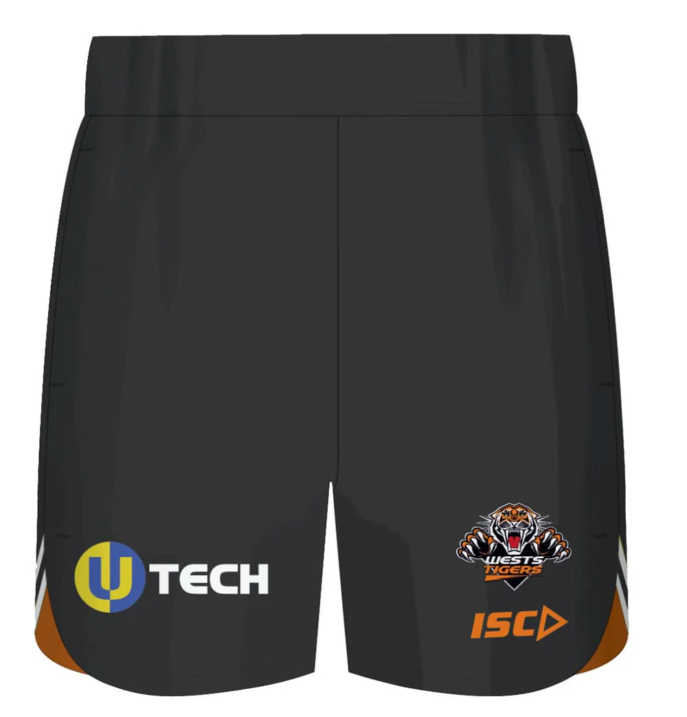 Wests Tigers NRL Kids Training Shorts - Image 4