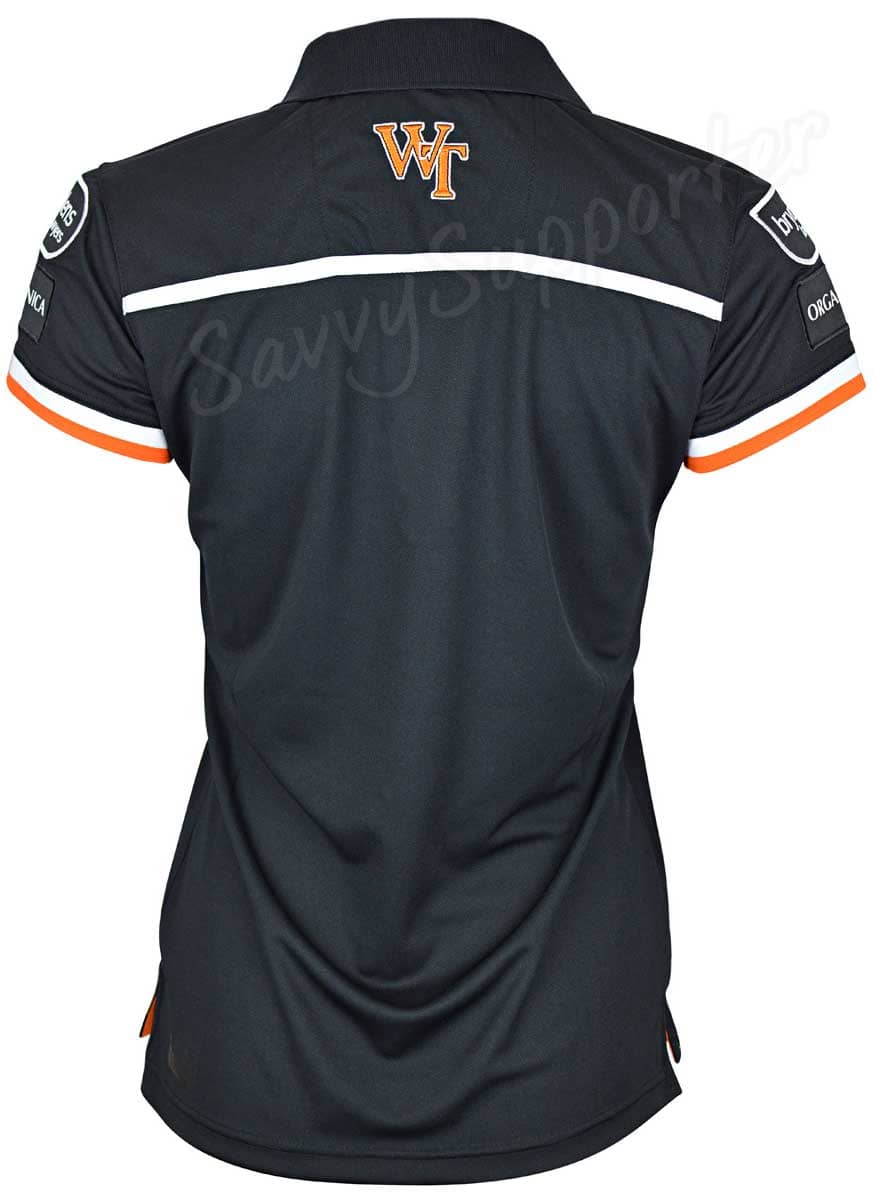Wests Tigers NRL Ladies Media Polo Shirt - Image 4