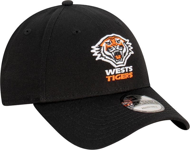 Wests Tigers 2026 NRL New Era 9FORTY Cloth Strap Cap - Image 2