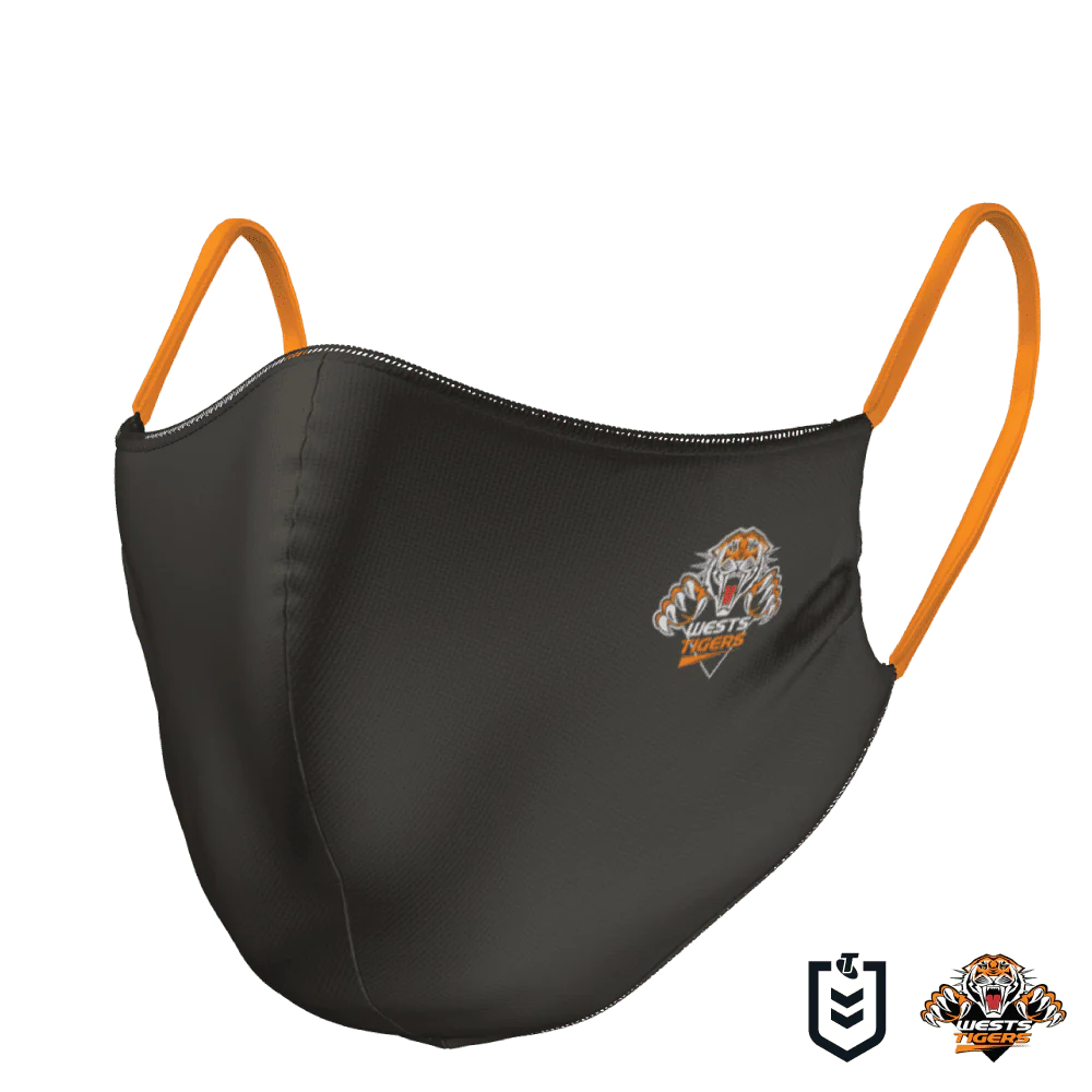Wests Tigers NRL Reversible Face Mask - Image 3